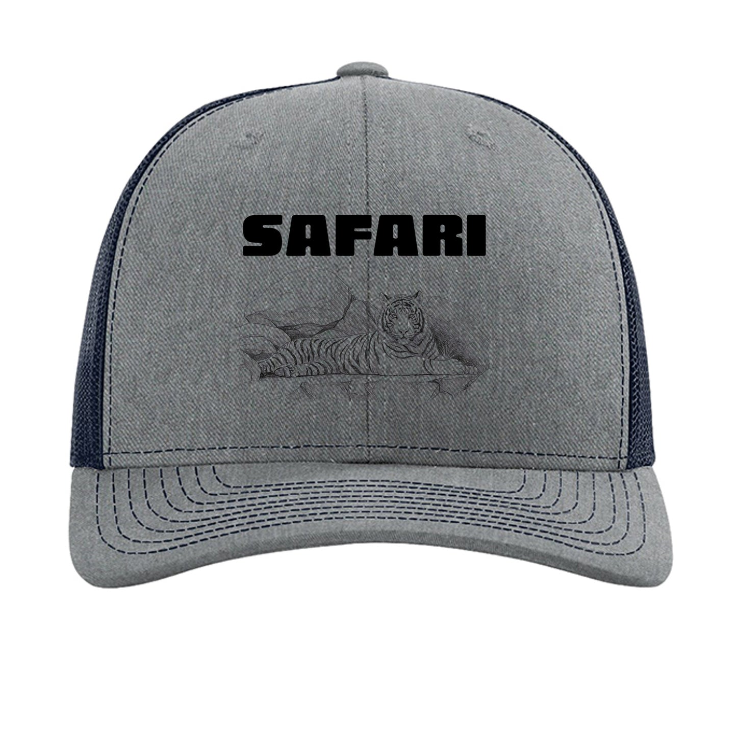 Heather Grey/ Navy - 112 - FRONT