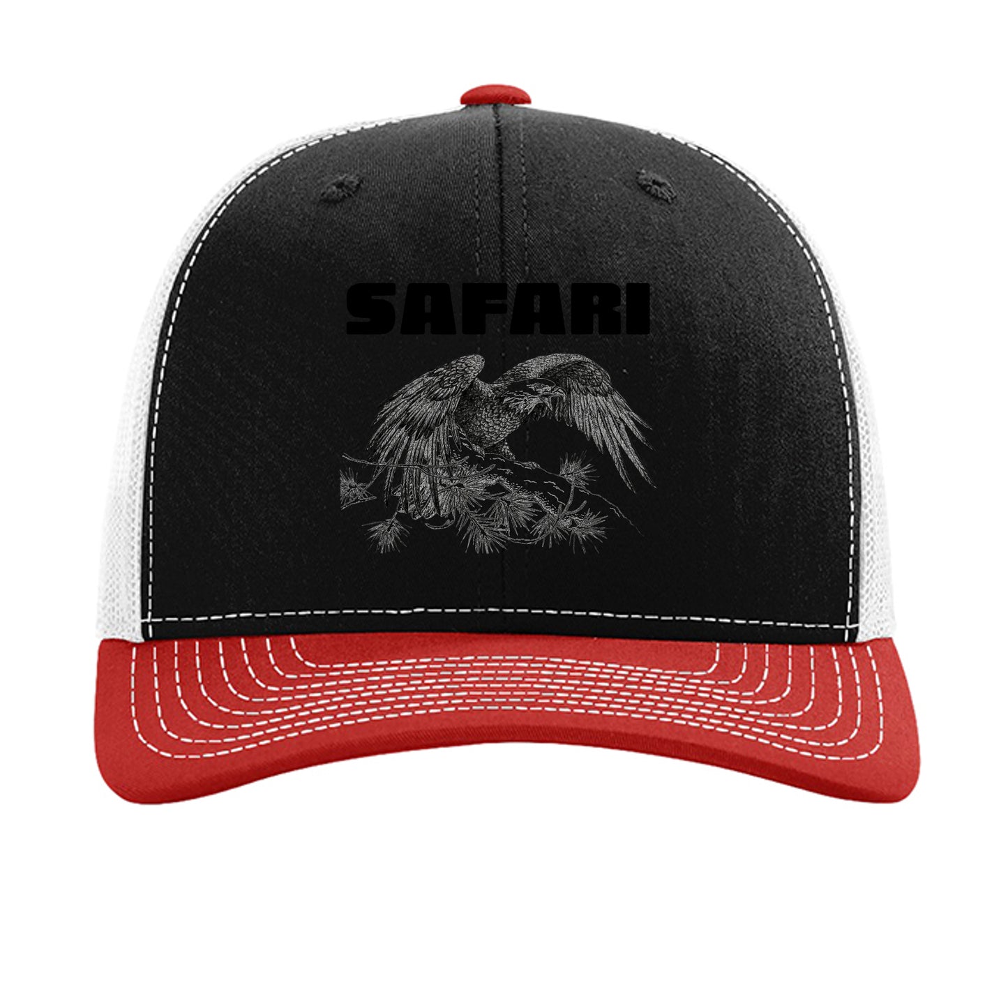 Black/ White/ Red - 112 - FRONT