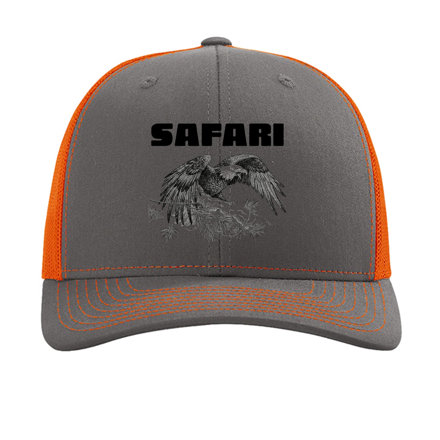 Charcoal/ Orange - 112 - FRONT