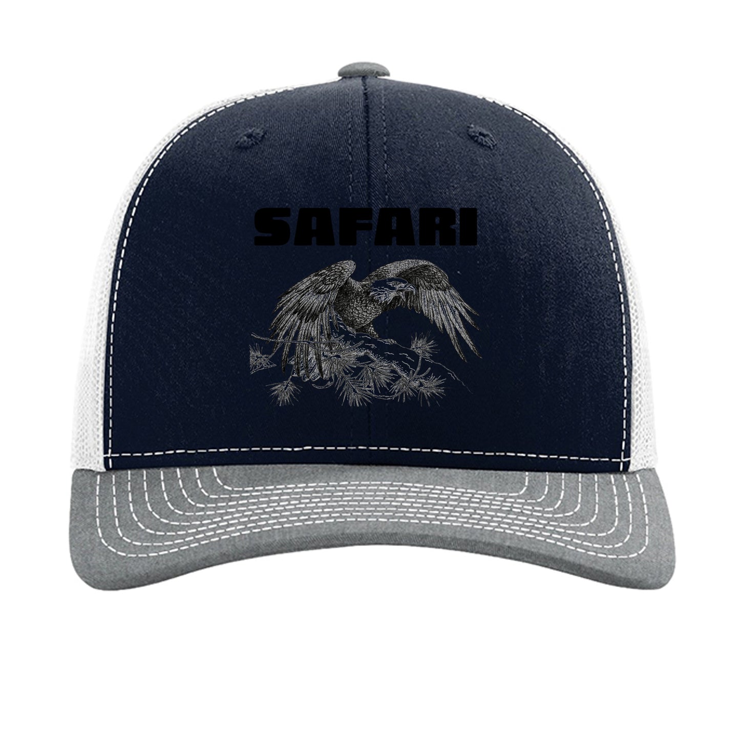 Navy/ White/ Heather Grey - 112 - FRONT