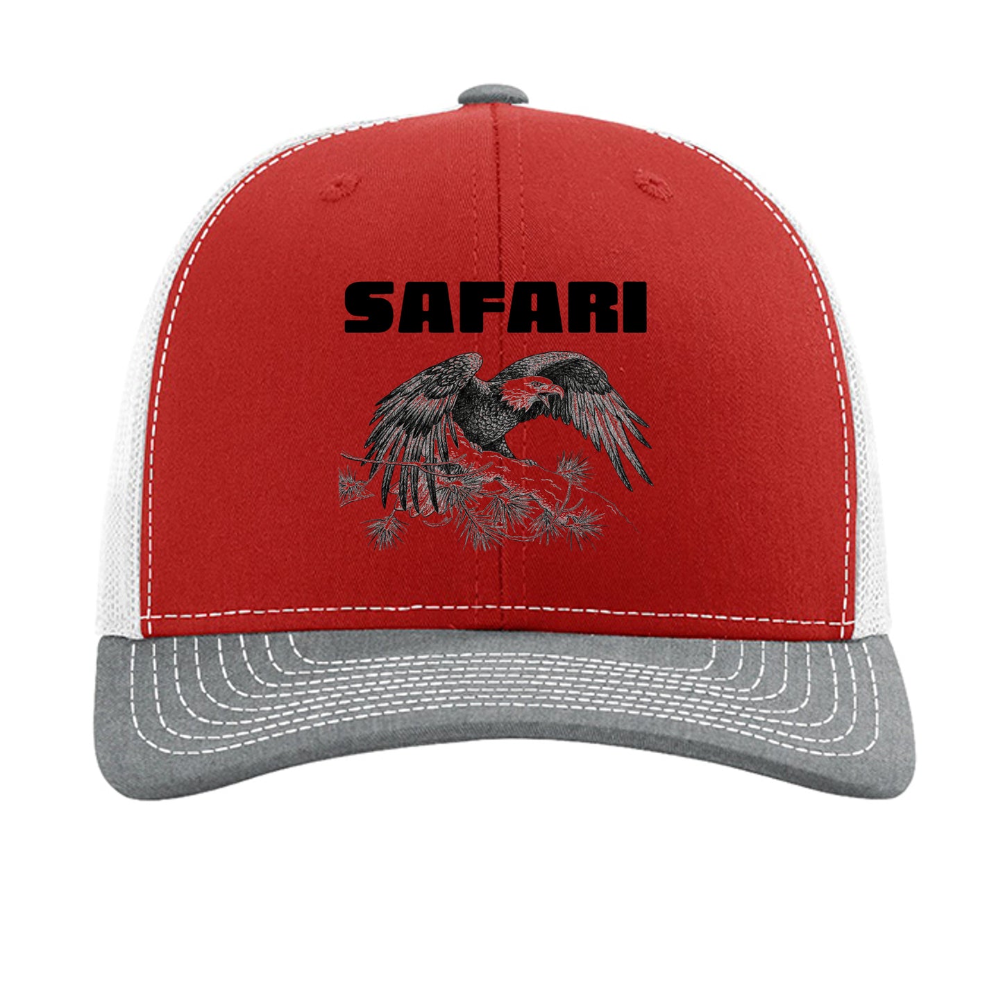 Red/ White/ Heather Grey - 112 - FRONT