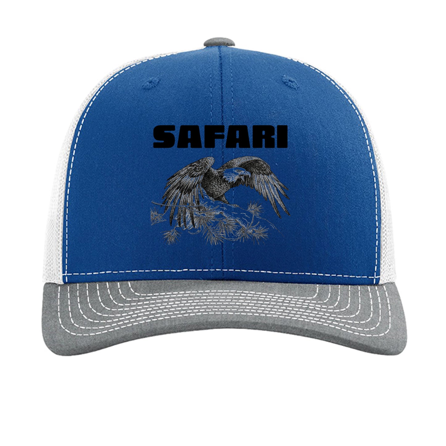 Royal/ White/ Heather Grey - 112 - FRONT
