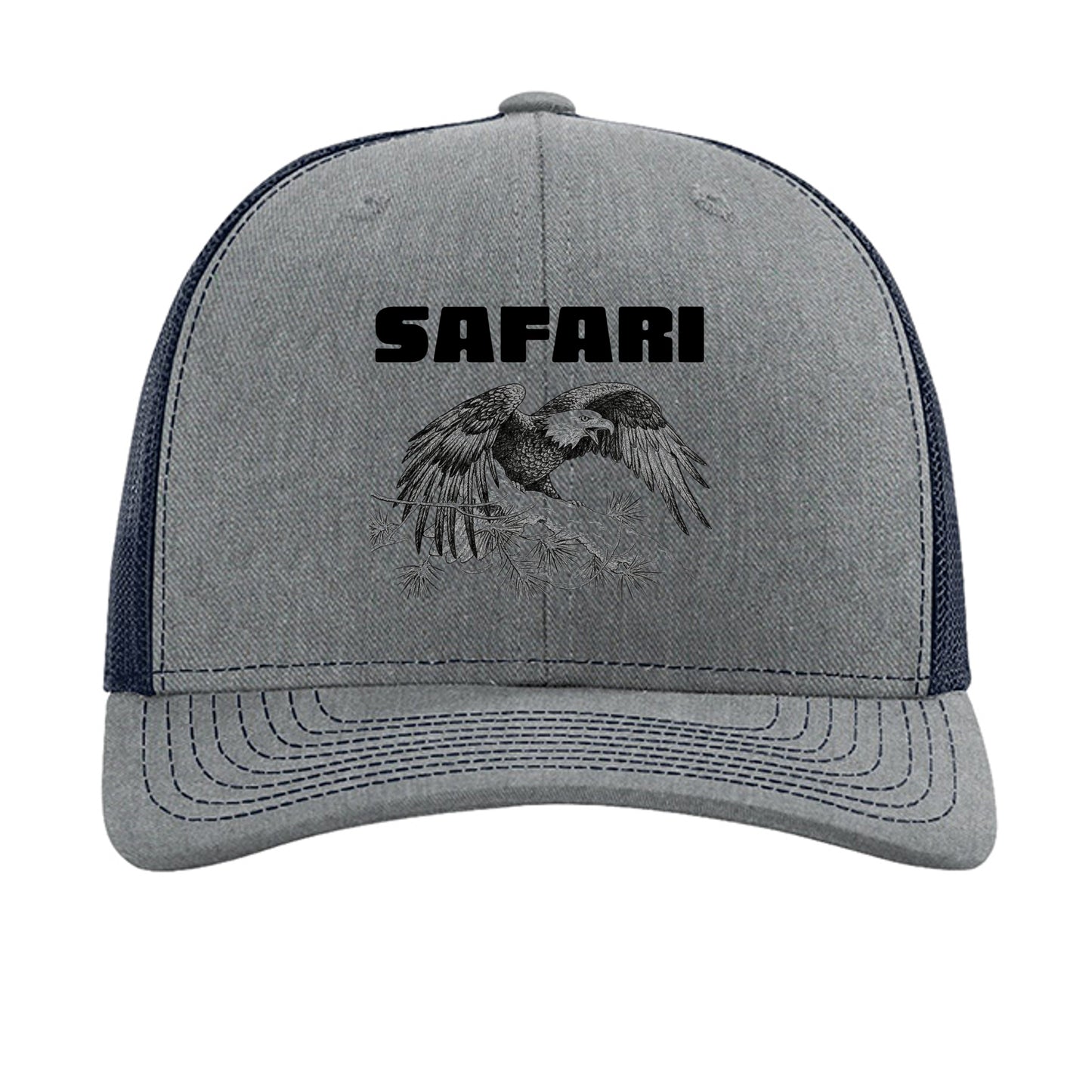 Heather Grey/ Navy - 112 - FRONT