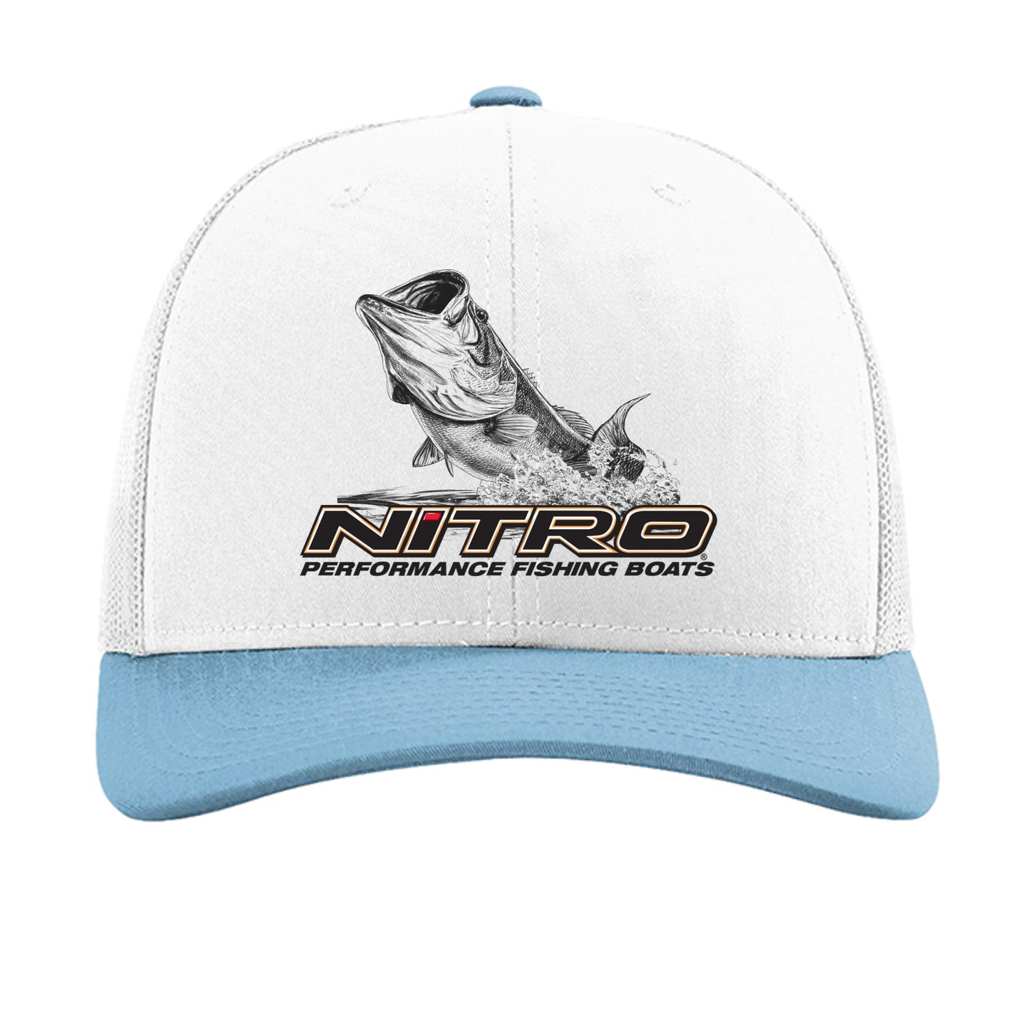White/ White/ Columbia Blue - 112 - FRONT