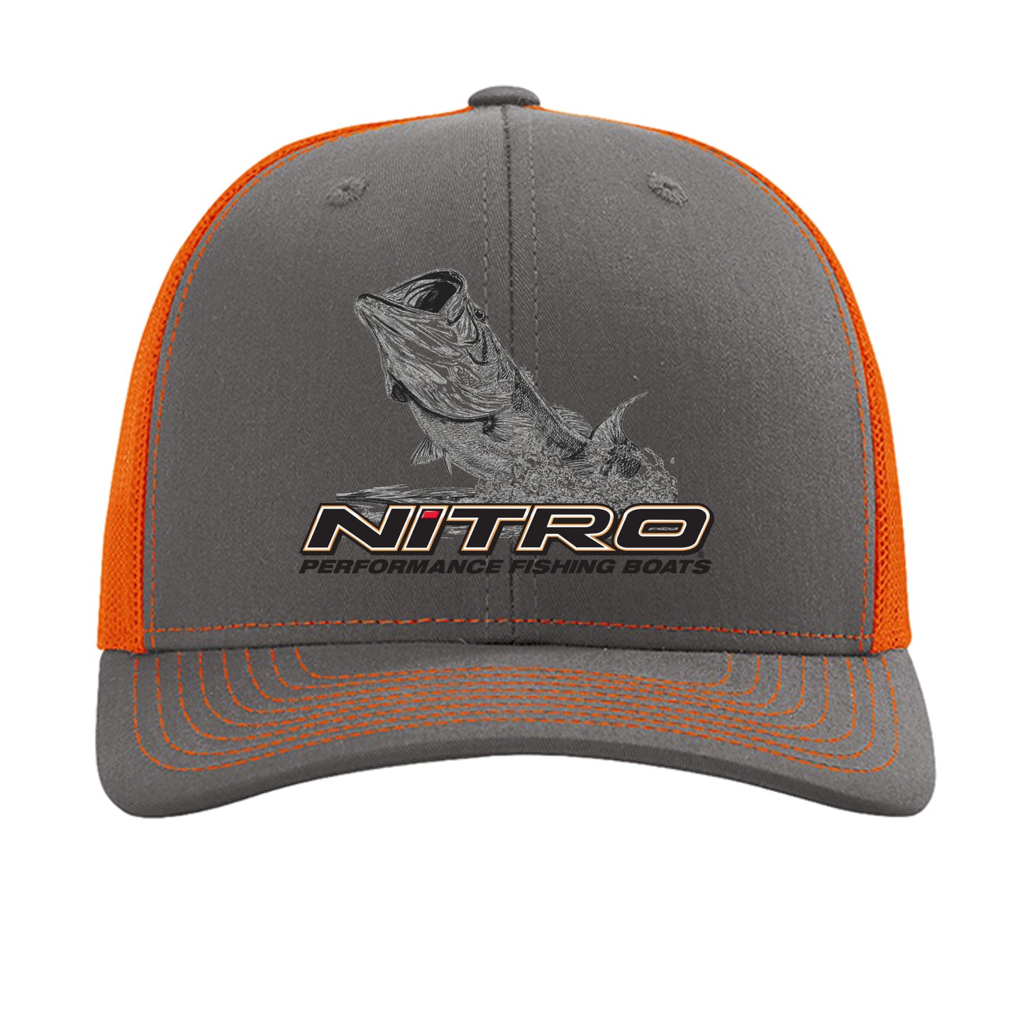 Charcoal/ Orange - 112 - FRONT