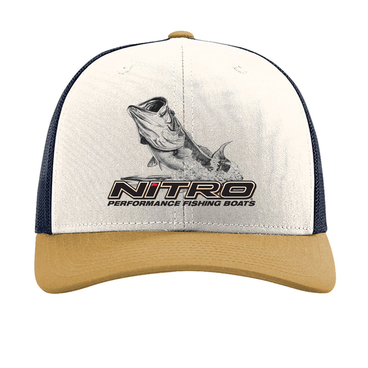 Cream/ Navy/ Amber Gold - 112 - FRONT