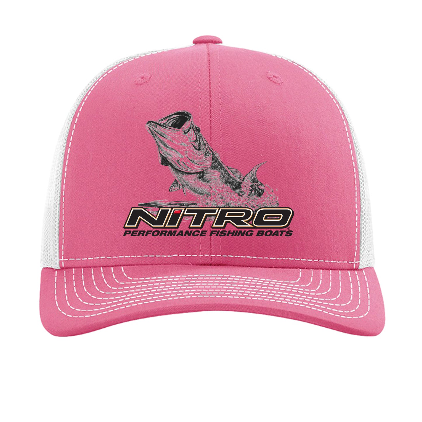 Hot Pink/ White - 112 - FRONT