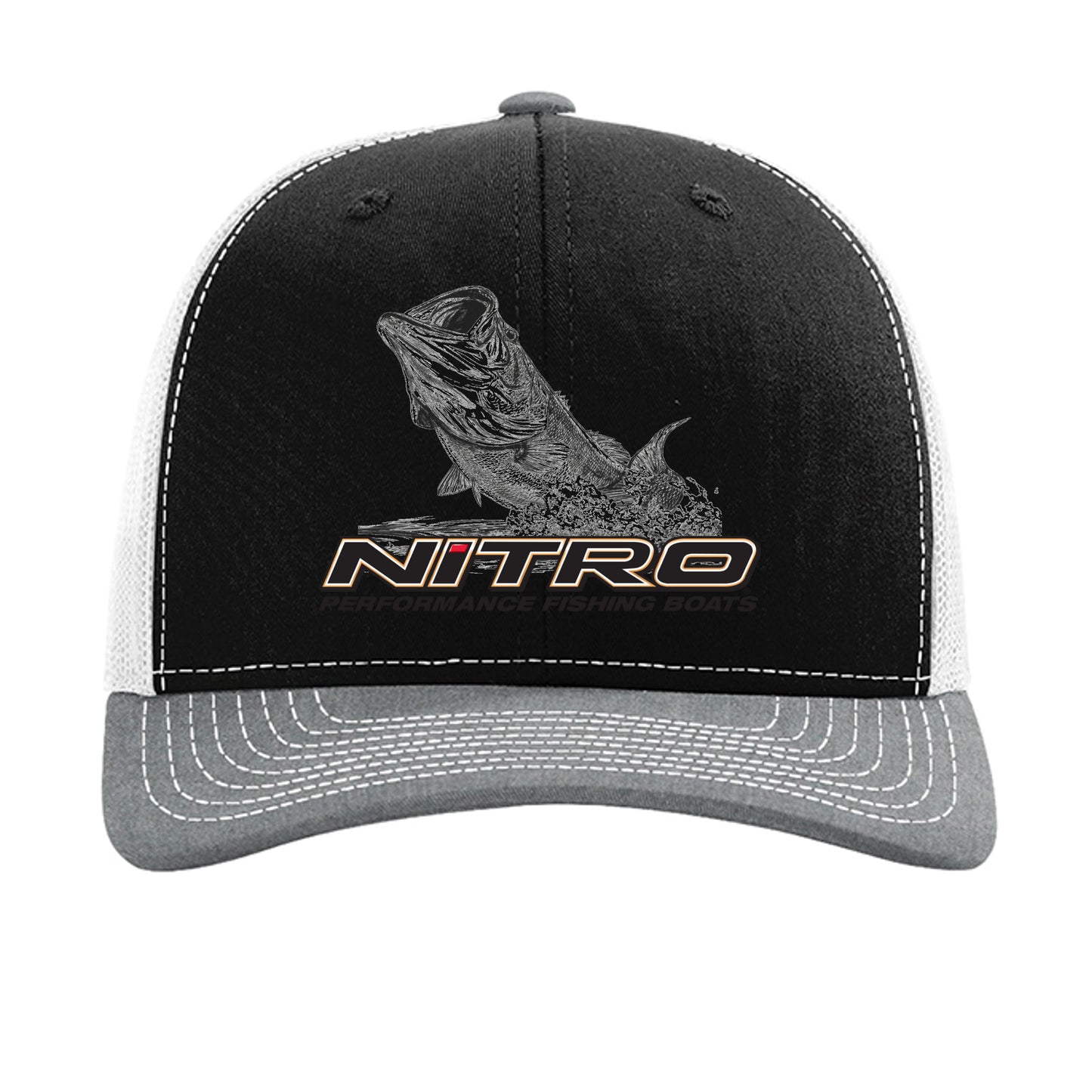 Black/ White/ Heather Grey - 112 - FRONT