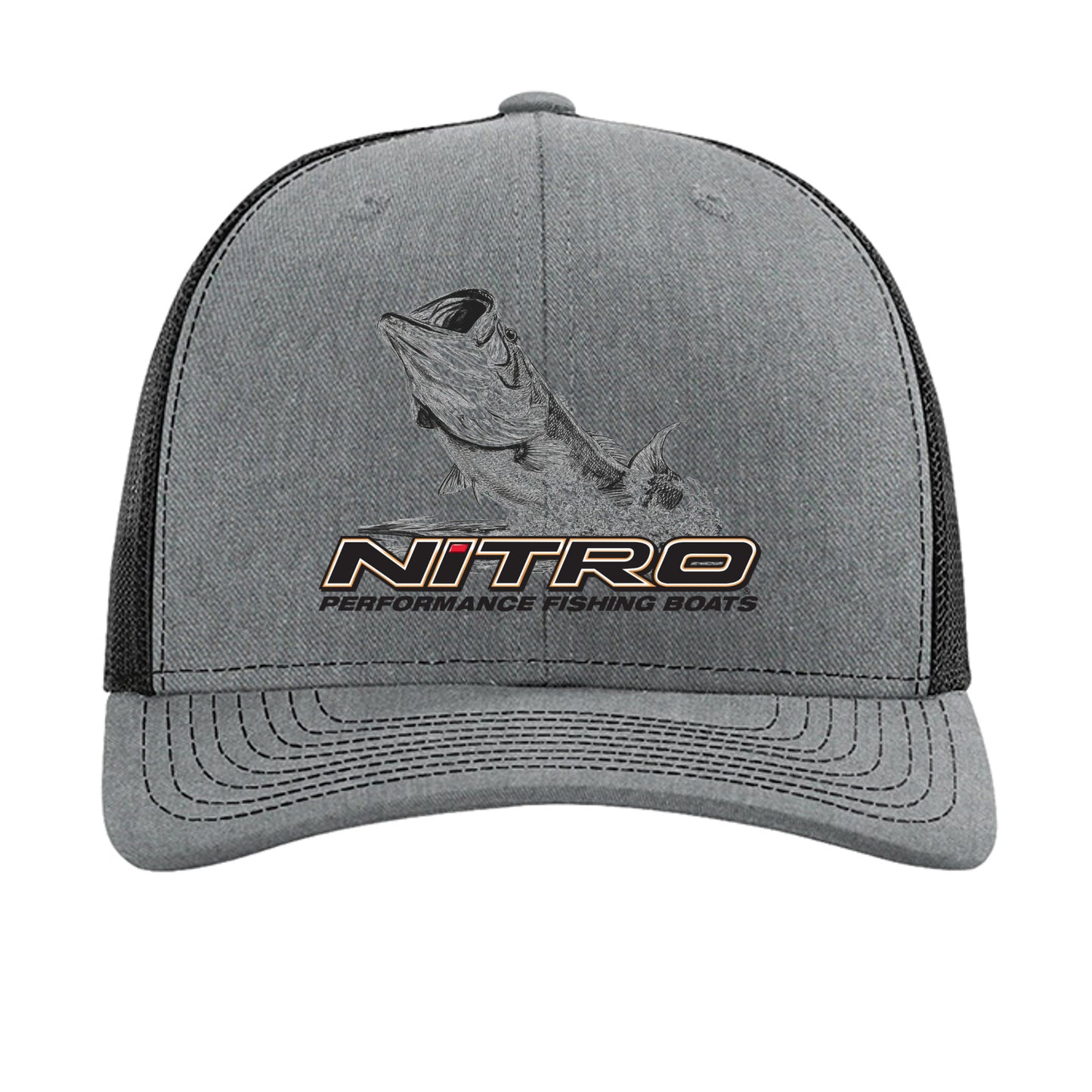 Heather Grey/ Black - 112 - FRONT