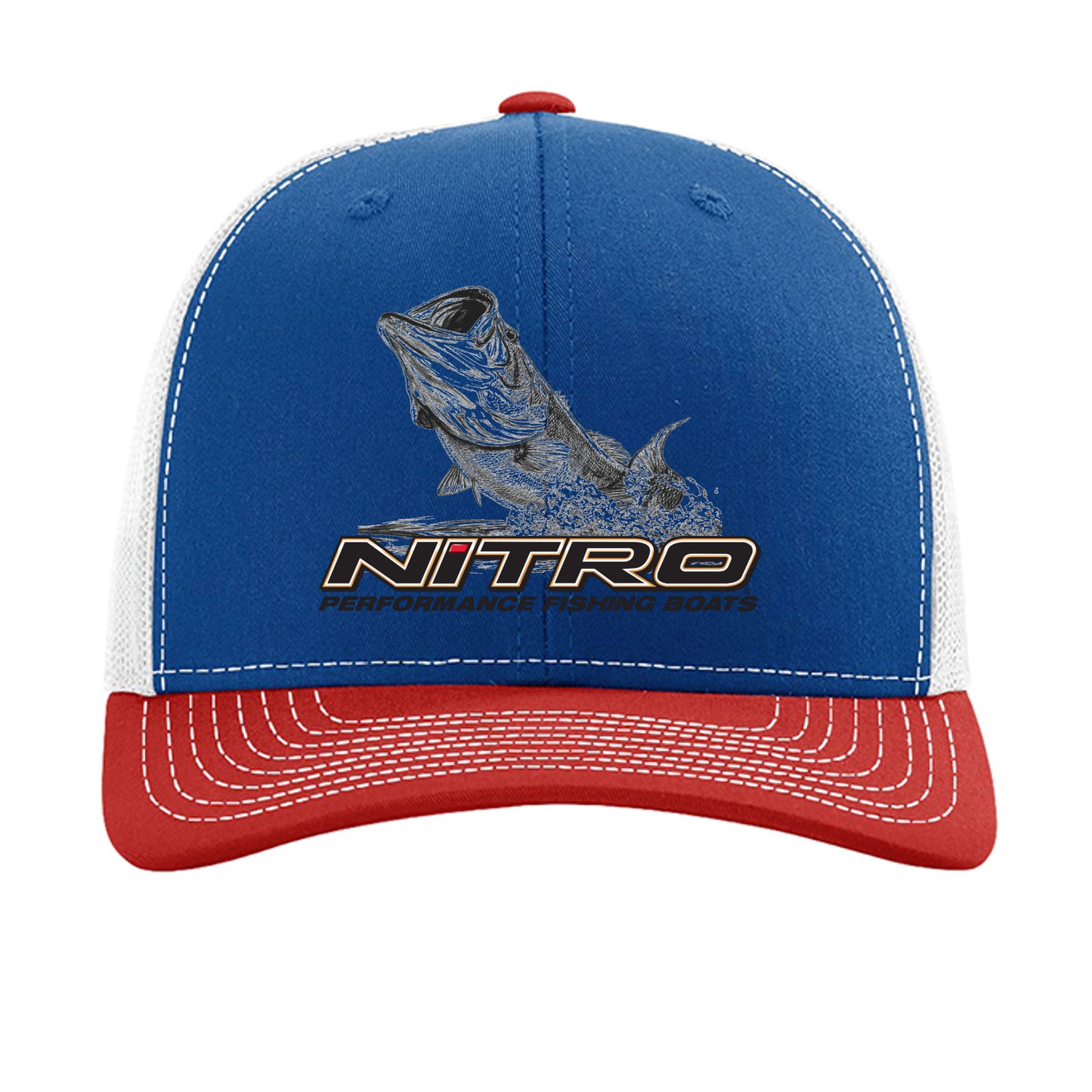 Royal/ White/ Red - 112 - FRONT