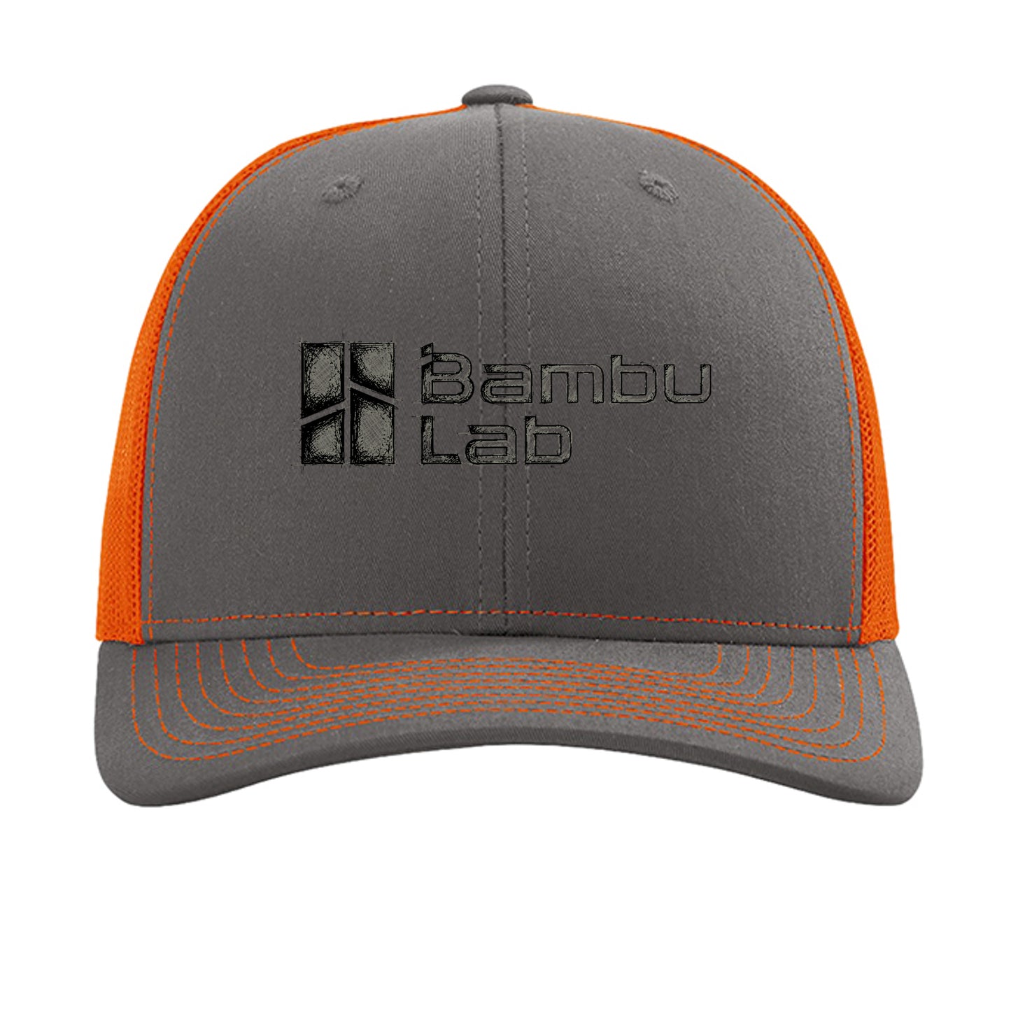 Charcoal/ Orange - 112 - FRONT