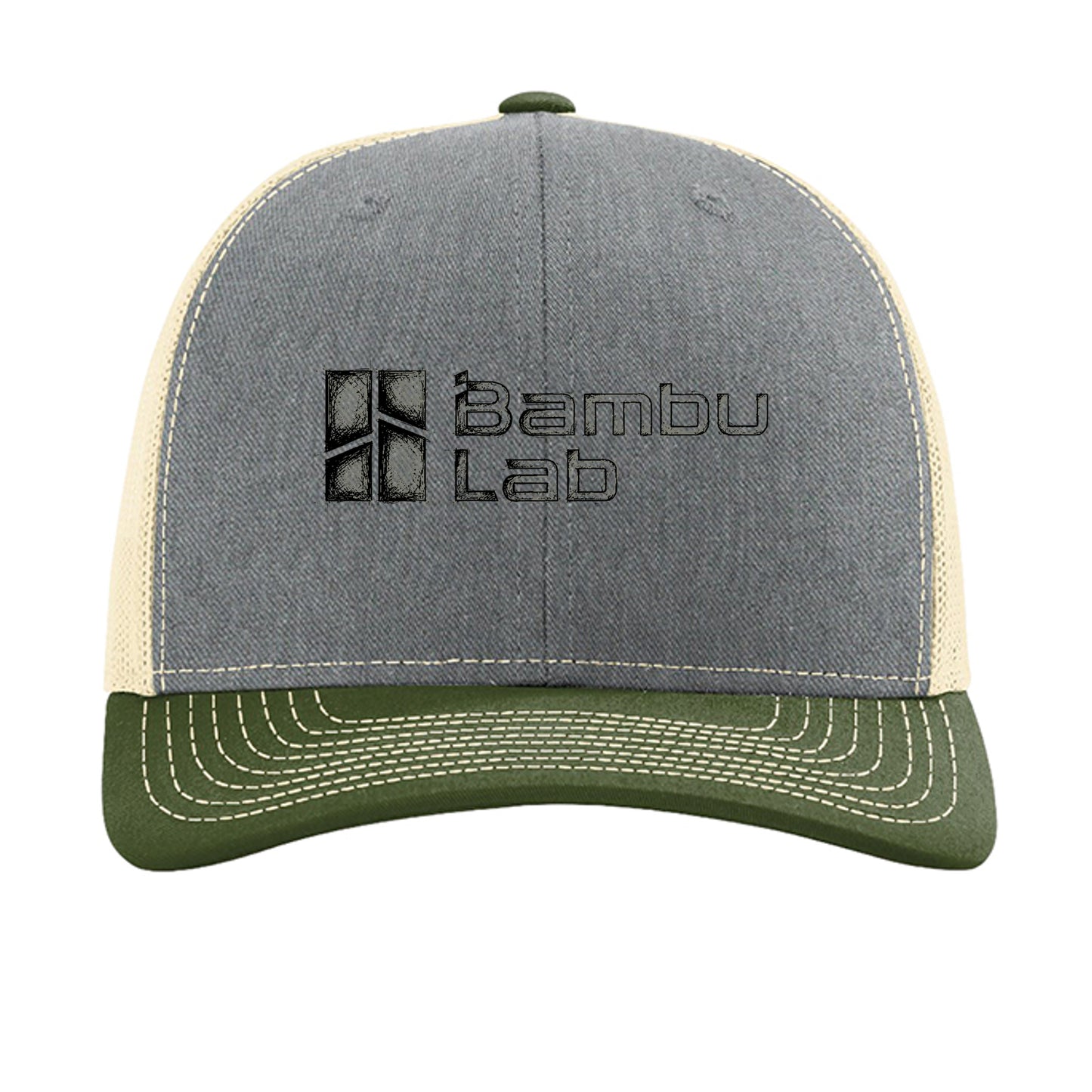 Heather Grey/ Birch/ Army Olive - 112 - FRONT