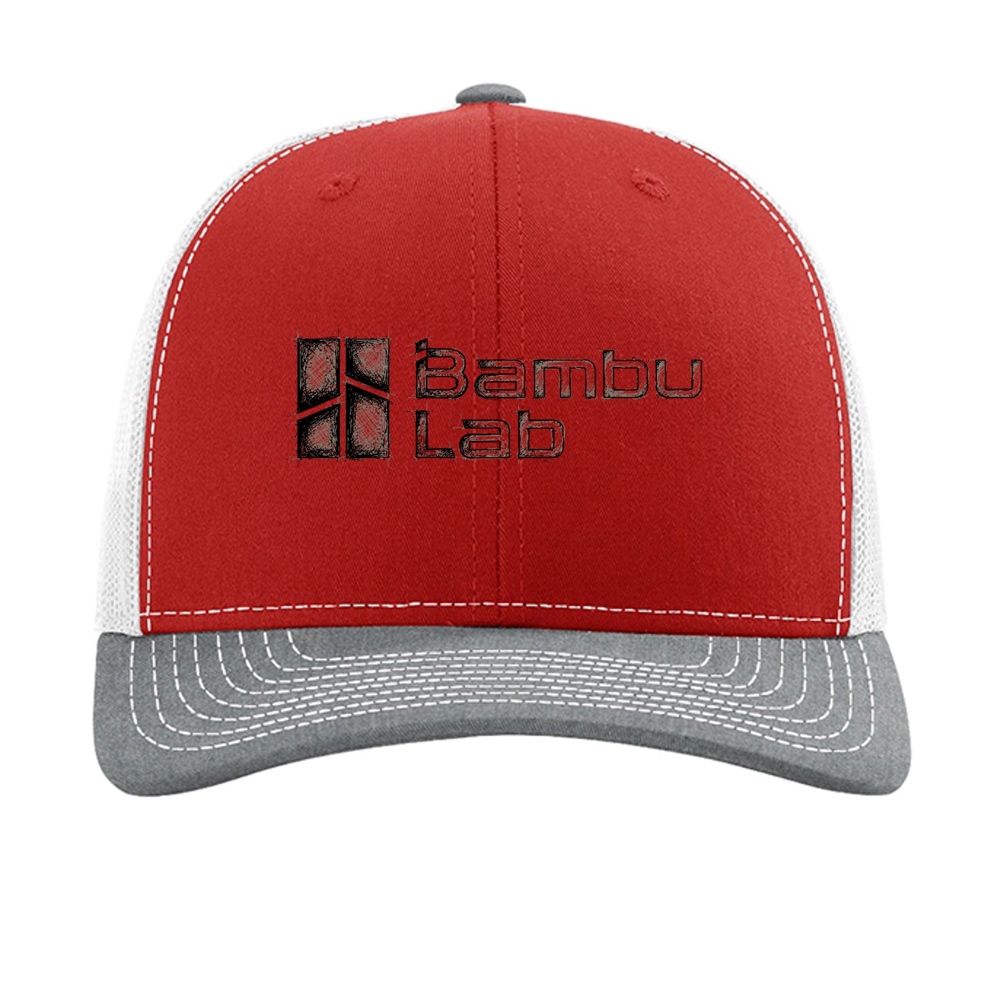 Red/ White/ Heather Grey - 112 - FRONT