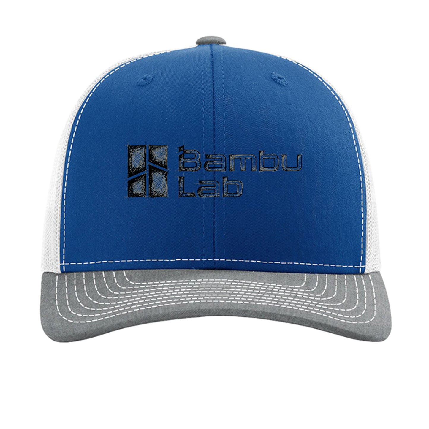 Royal/ White/ Heather Grey - 112 - FRONT