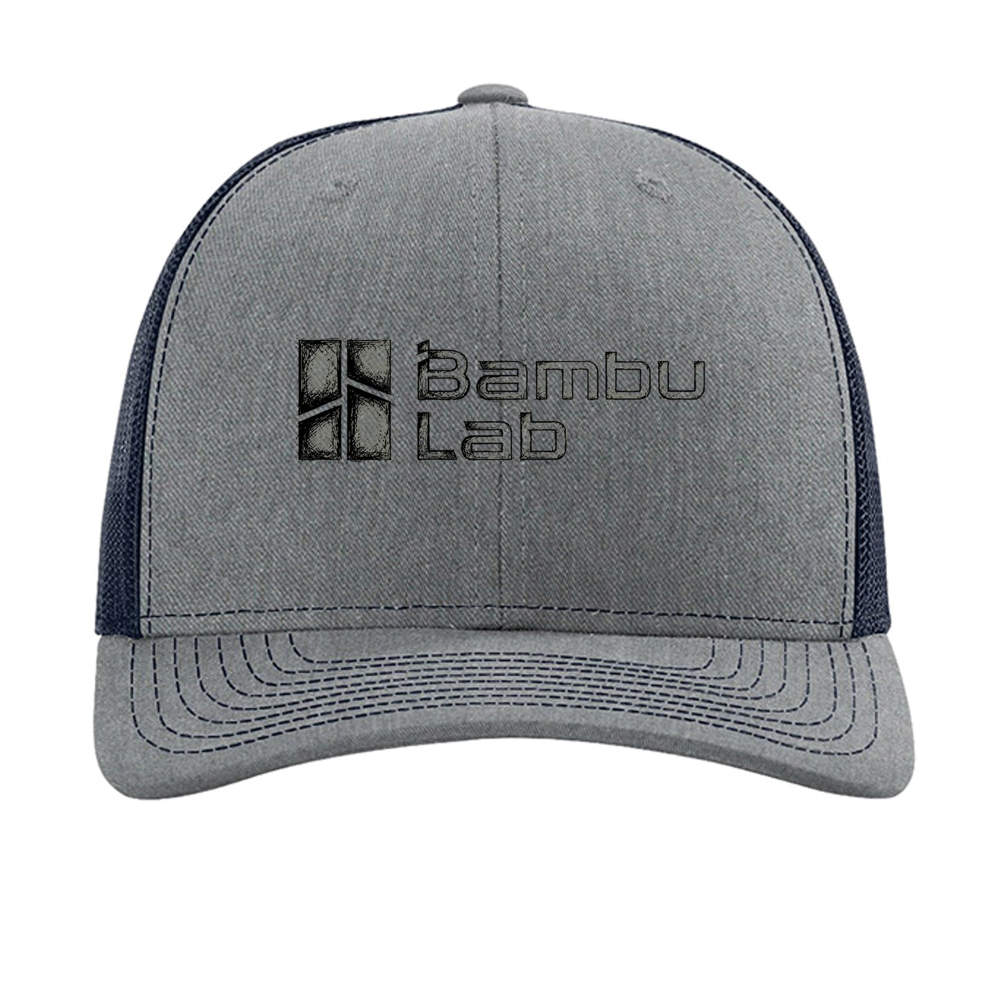 Heather Grey/ Navy - 112 - FRONT