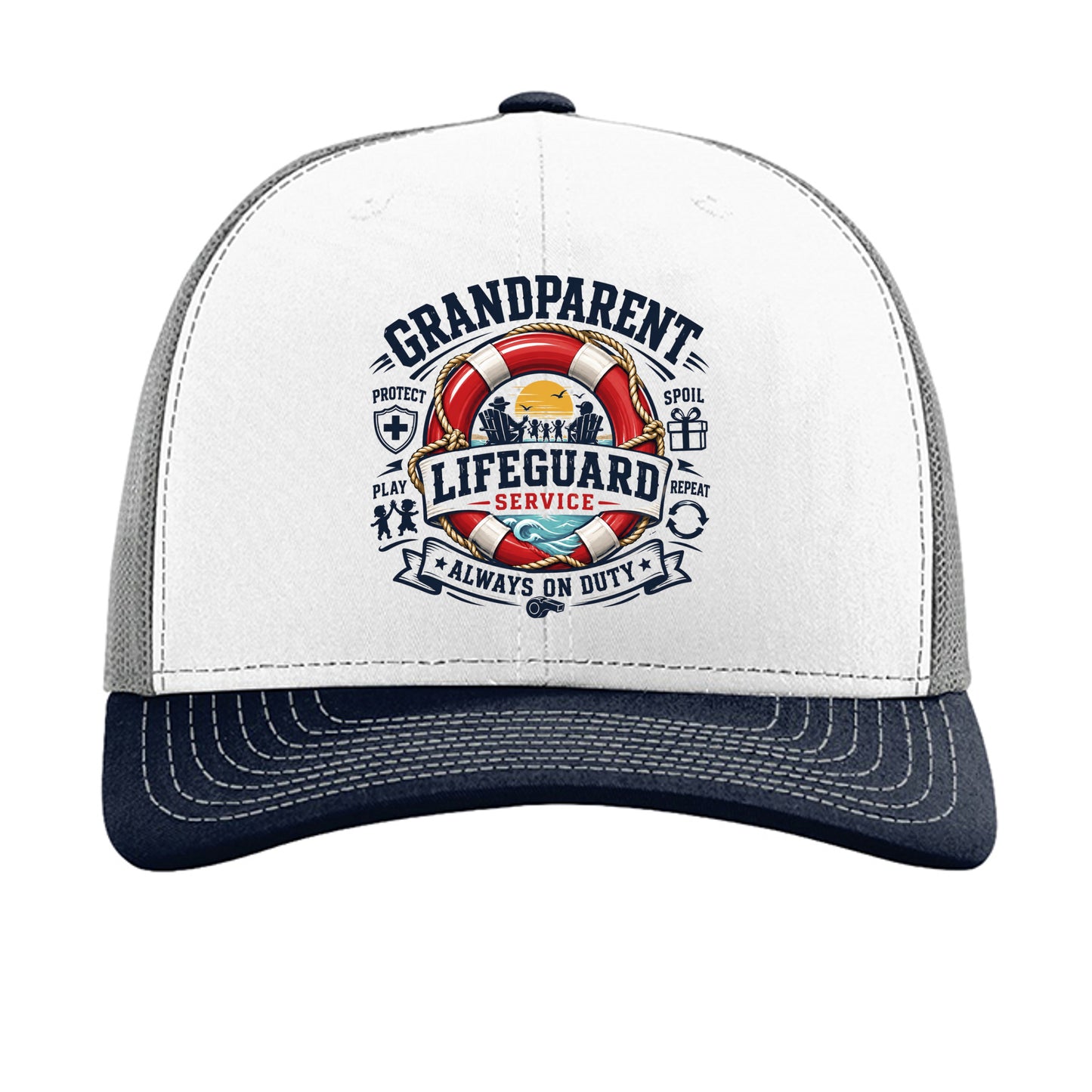 White/ Aluminum/ Navy - 112 - FRONT