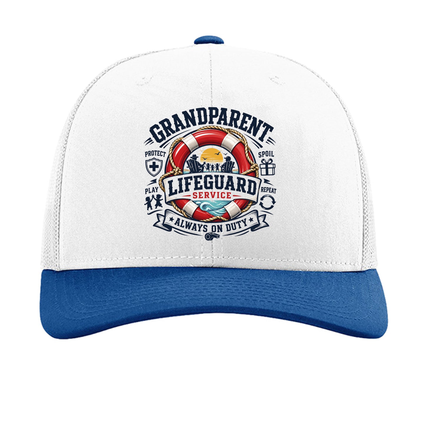 White/ White/ Royal - 112 - FRONT