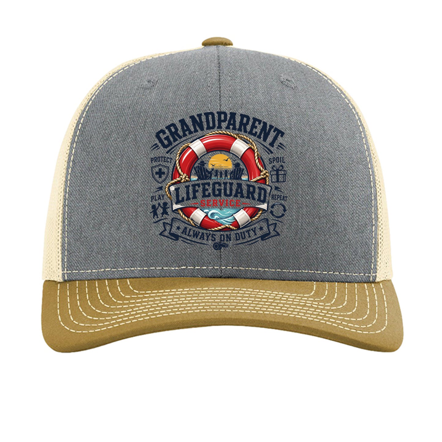 Heather Grey/ Birch/ Amber Gold - 112 - FRONT
