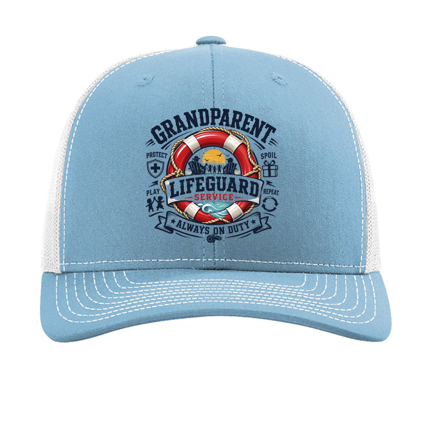 Columbia Blue/ White - 112 - FRONT