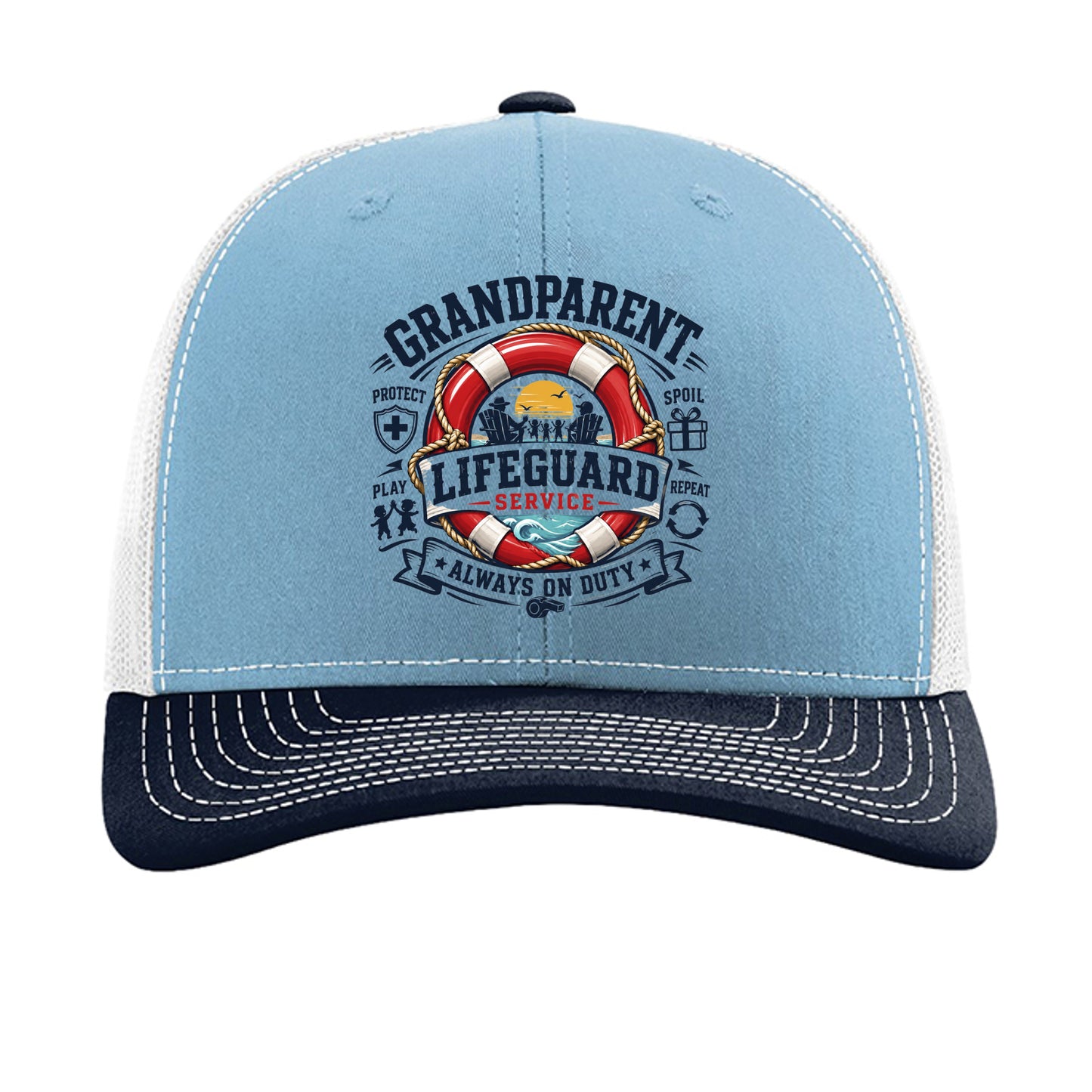 Columbia Blue/ White/ Navy - 112 - FRONT