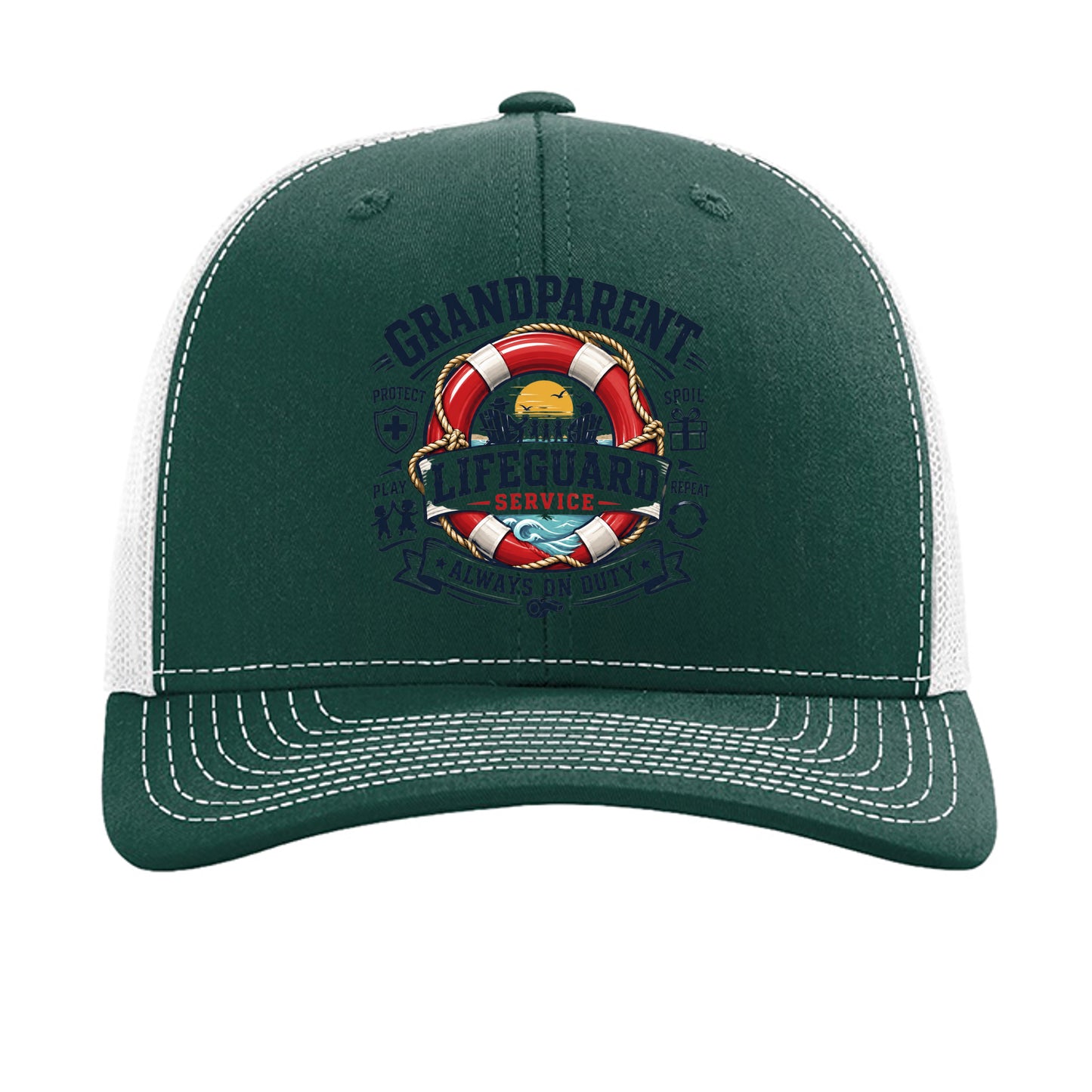 Dark Green/ White - 112 - FRONT