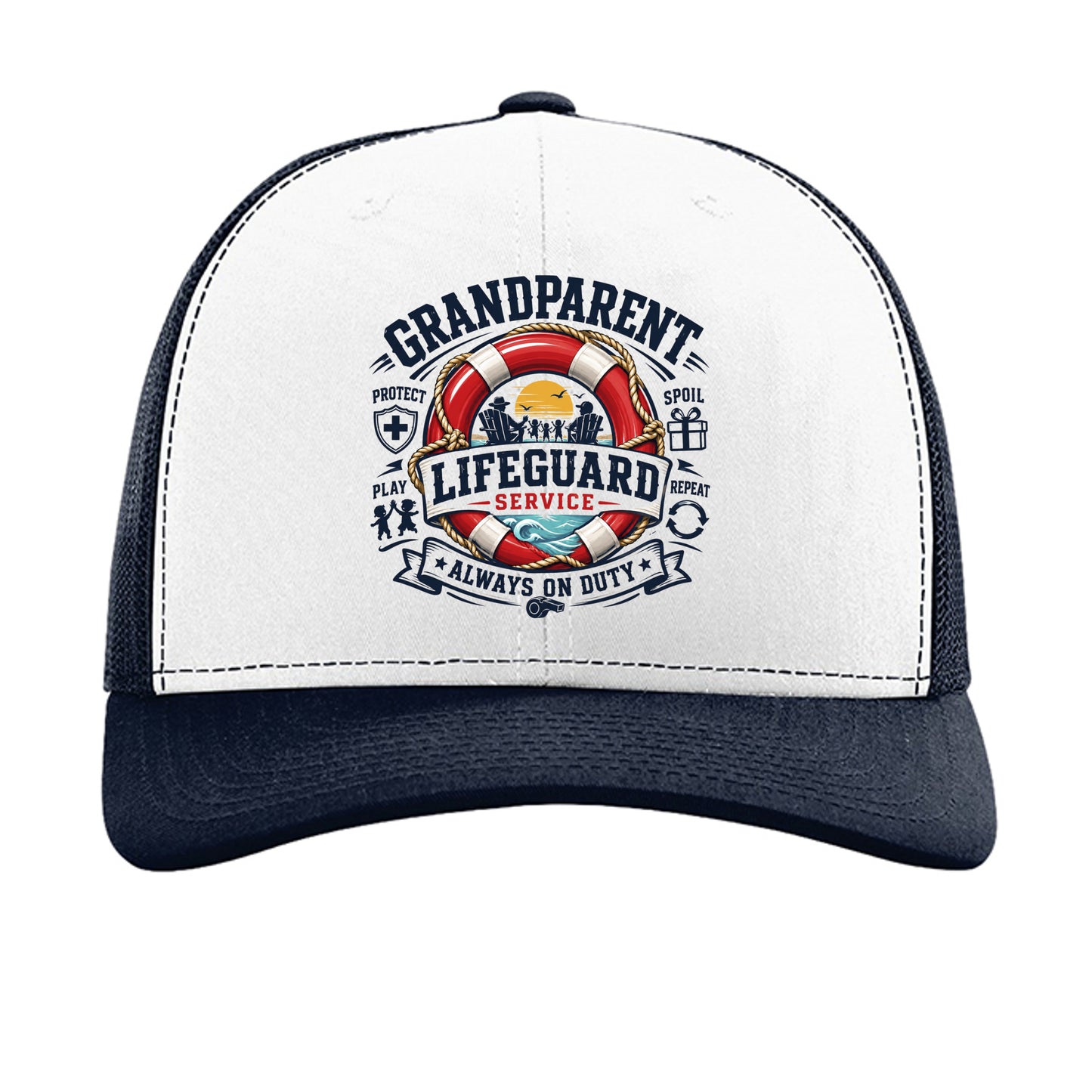 White/ Navy - 112 - FRONT