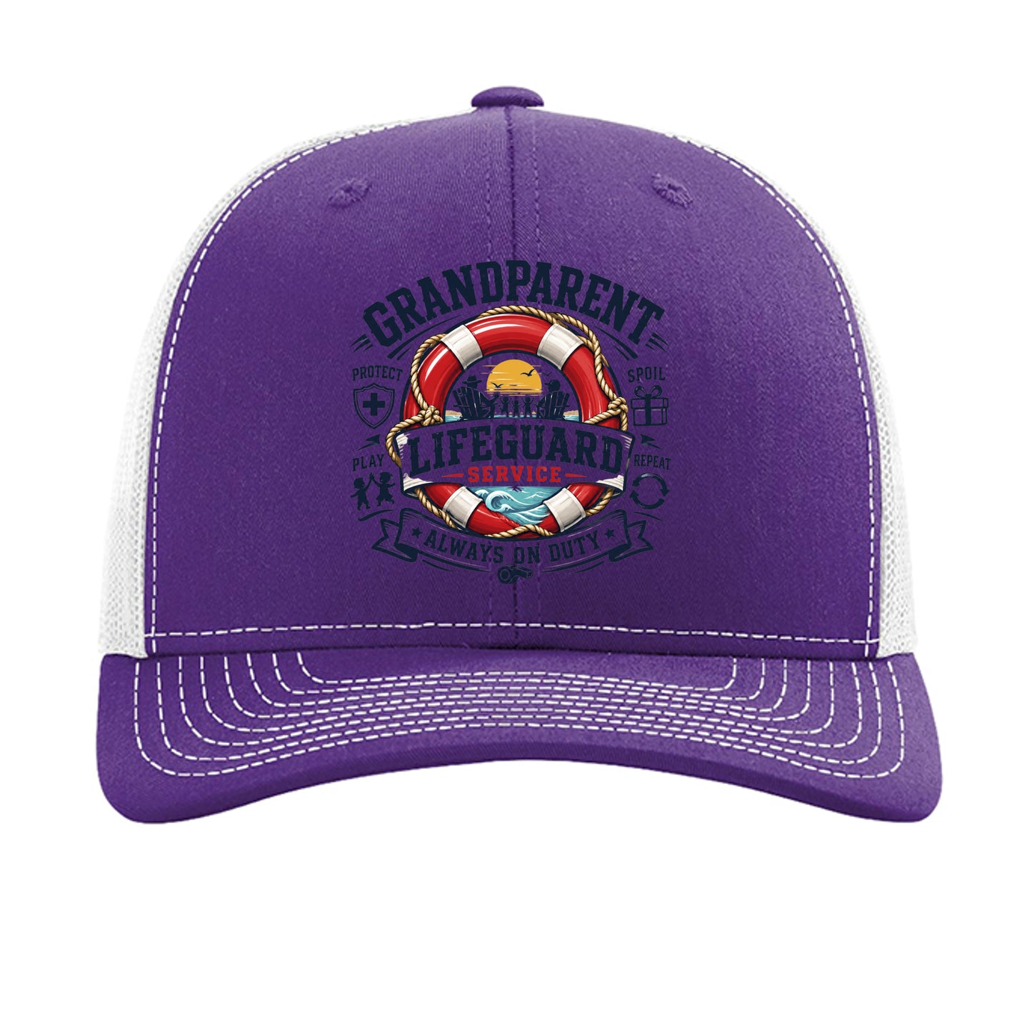 Purple/ White - 112 - FRONT