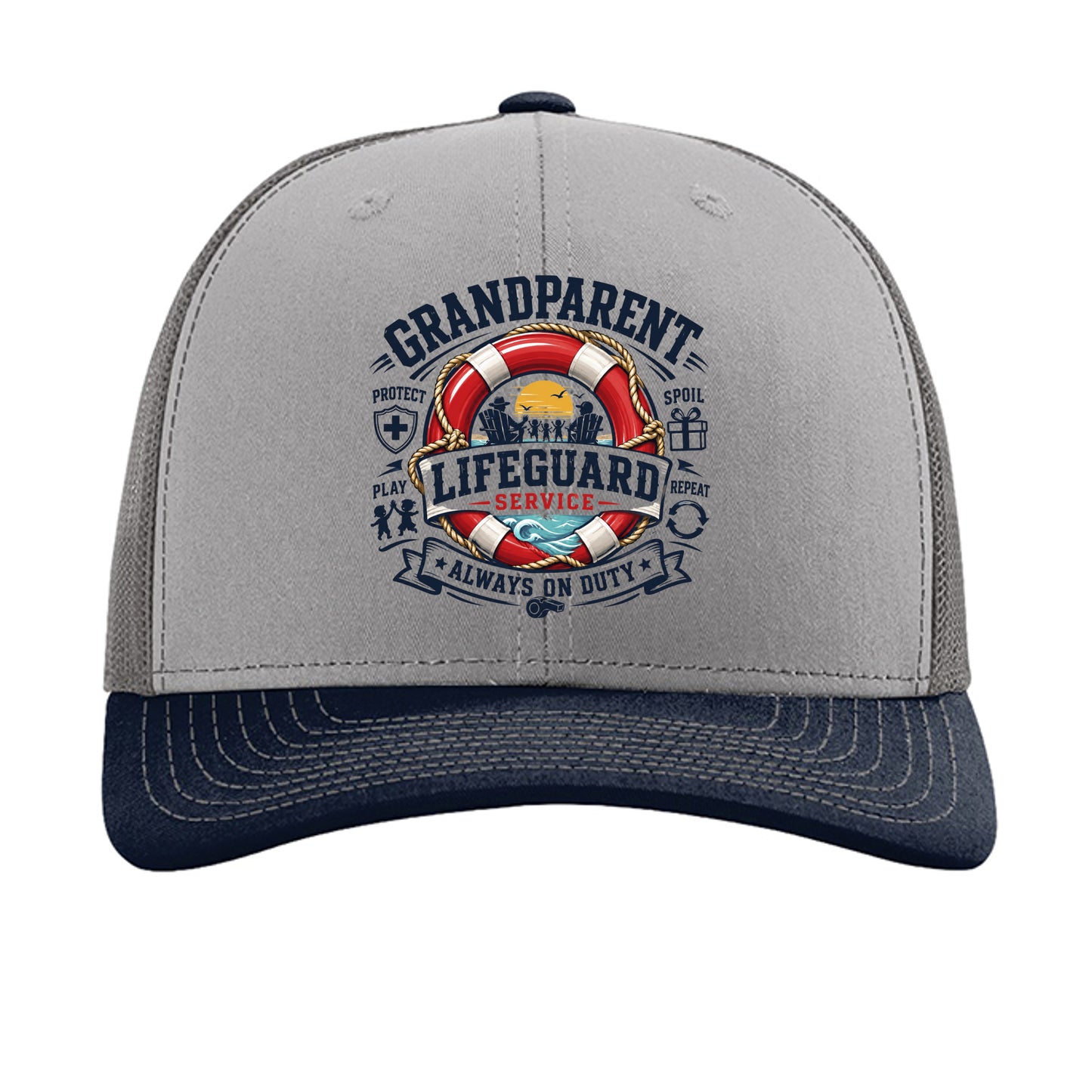 Grey/ Charcoal/ Navy - 112 - FRONT