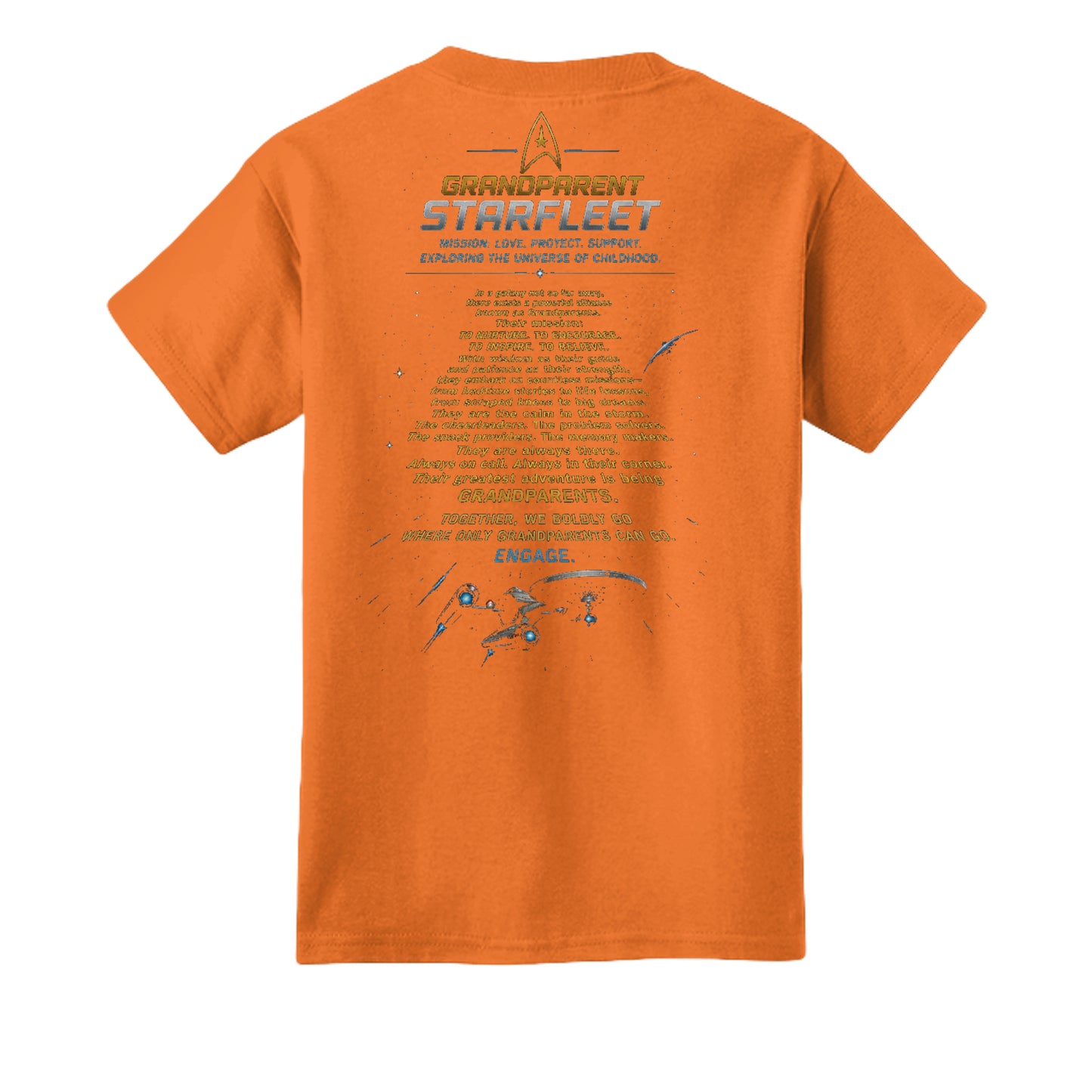Safety Orange - 4800mo - BACK