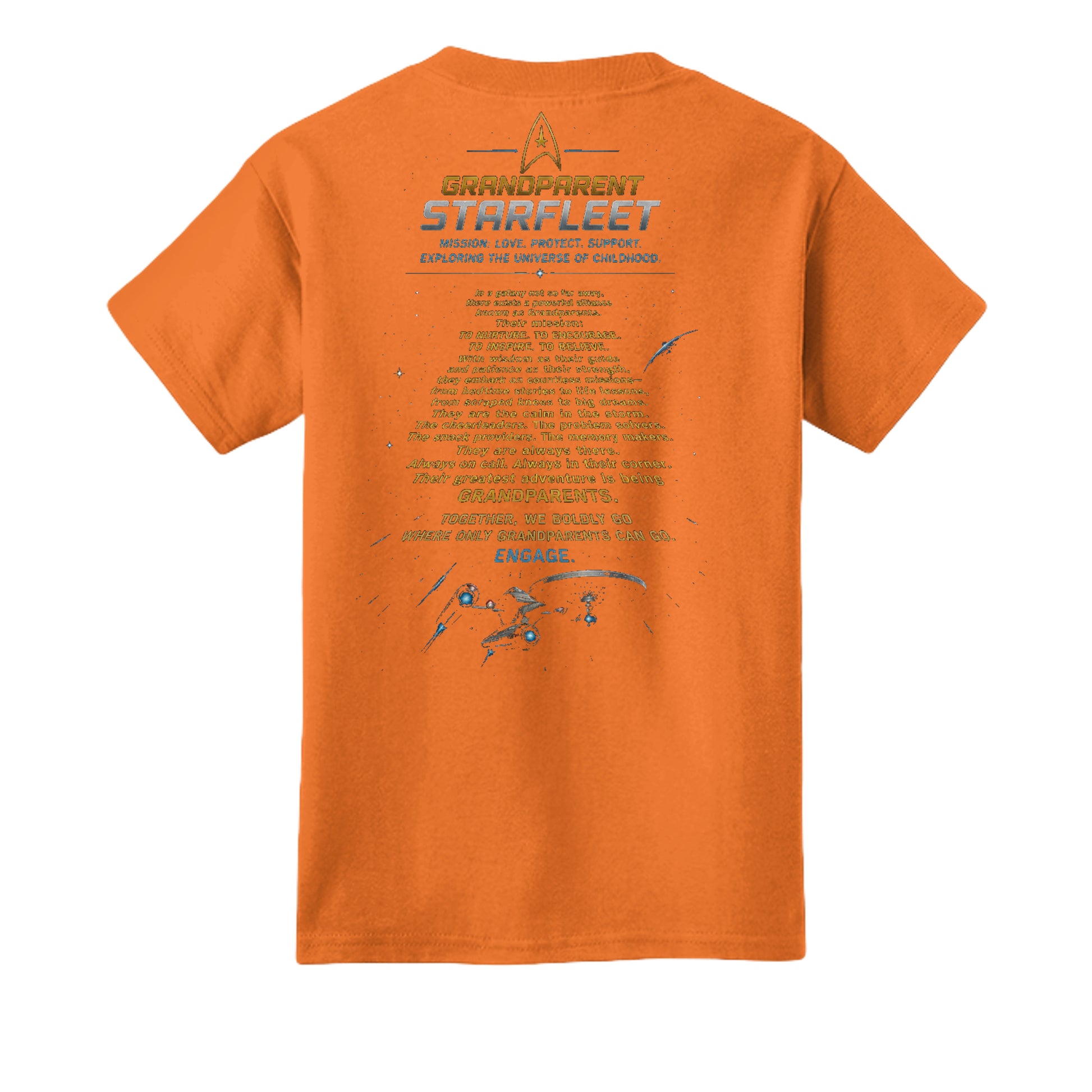 Safety Orange - 4800mo - BACK