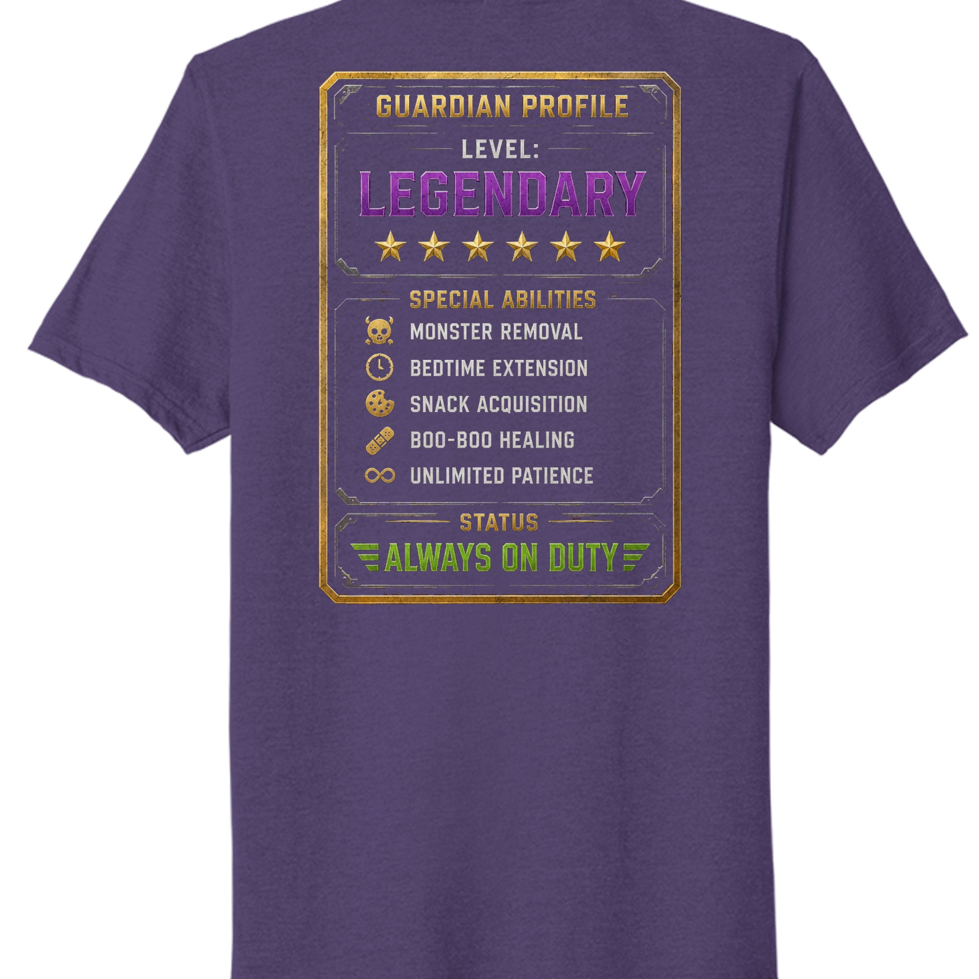 Team Purple Heather - PC330 - BACK