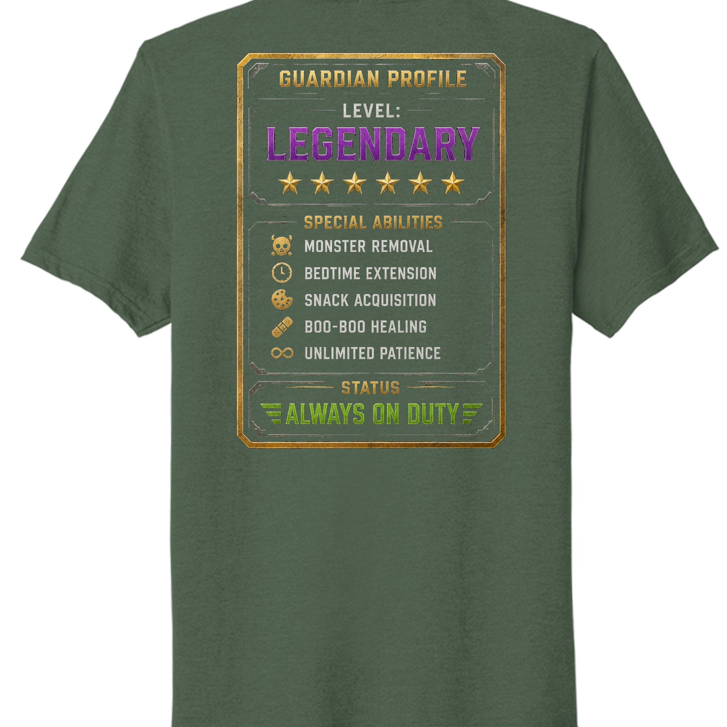 Forest Green Heather - PC330 - BACK