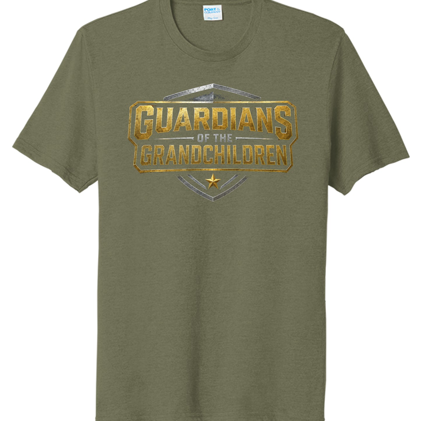 Military Green Heather - PC330 - FRONT