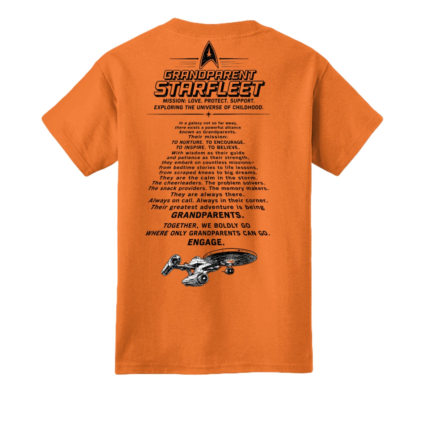 Safety Orange - 4800mo - BACK