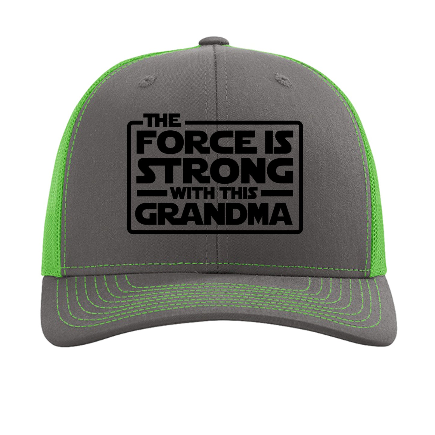 Charcoal/ Neon Green - 112 - FRONT