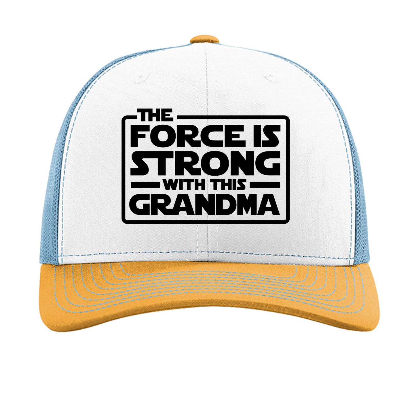 White/ Columbia Blue/ Yellow - 112 - FRONT