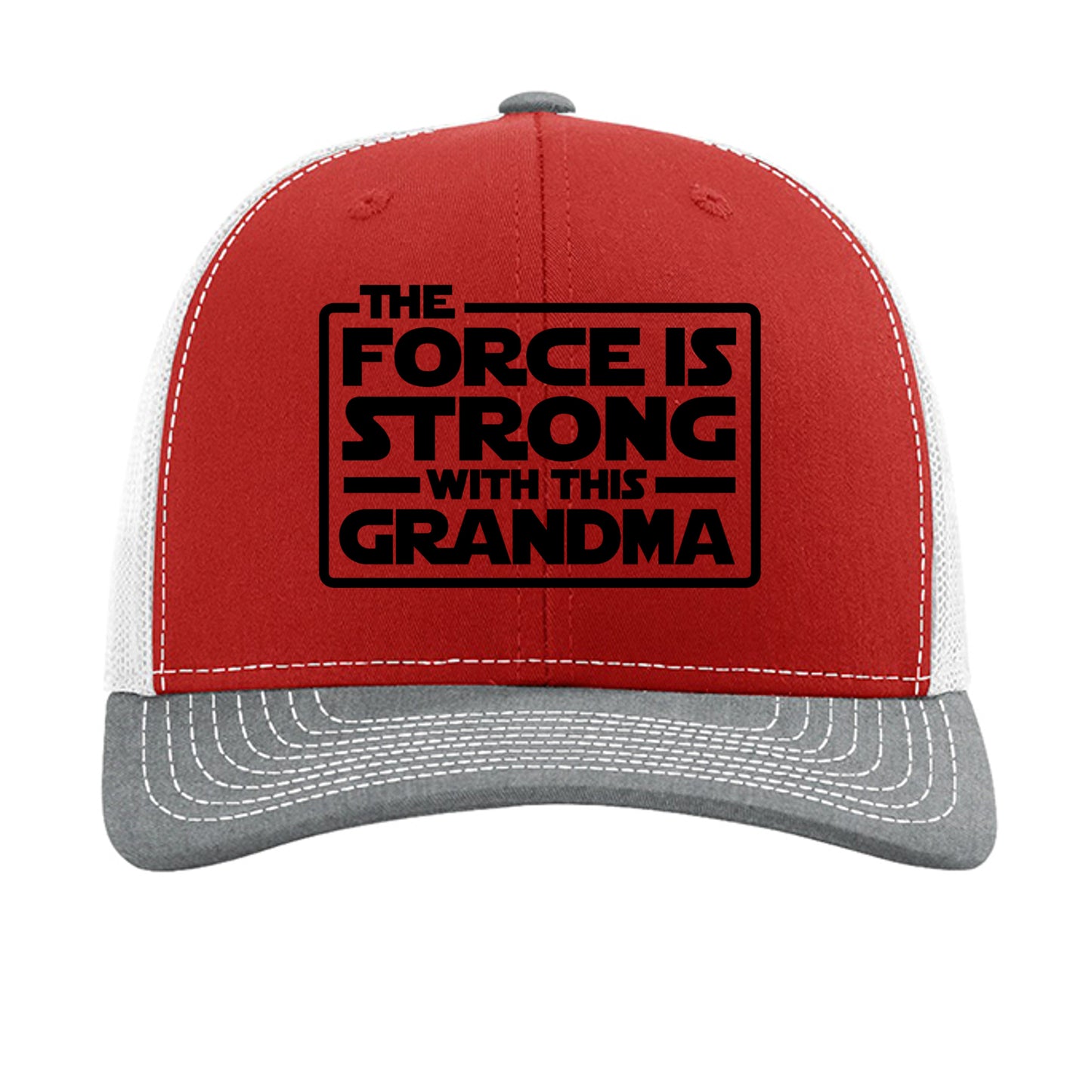 Red/ White/ Heather Grey - 112 - FRONT