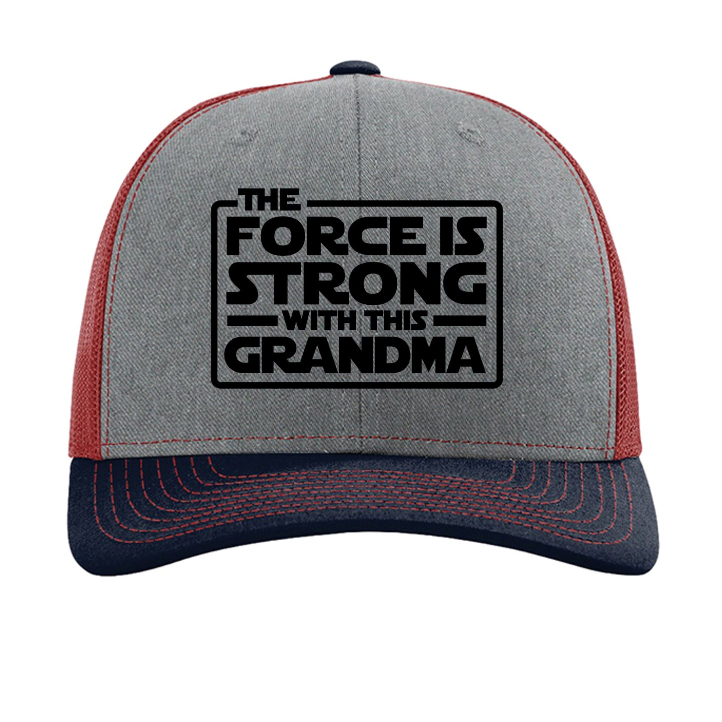 Heather Grey/ Cardinal/ Navy - 112 - FRONT