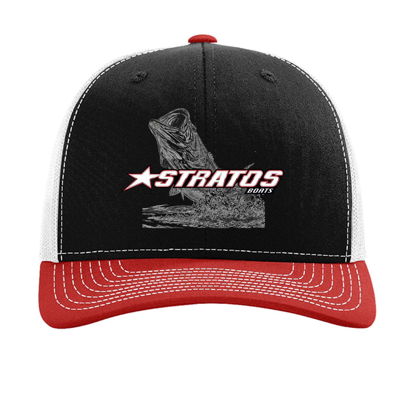 Black/ White/ Red - 112 - FRONT