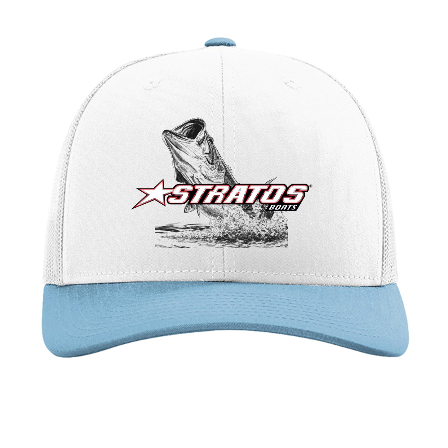 White/ White/ Columbia Blue - 112 - FRONT