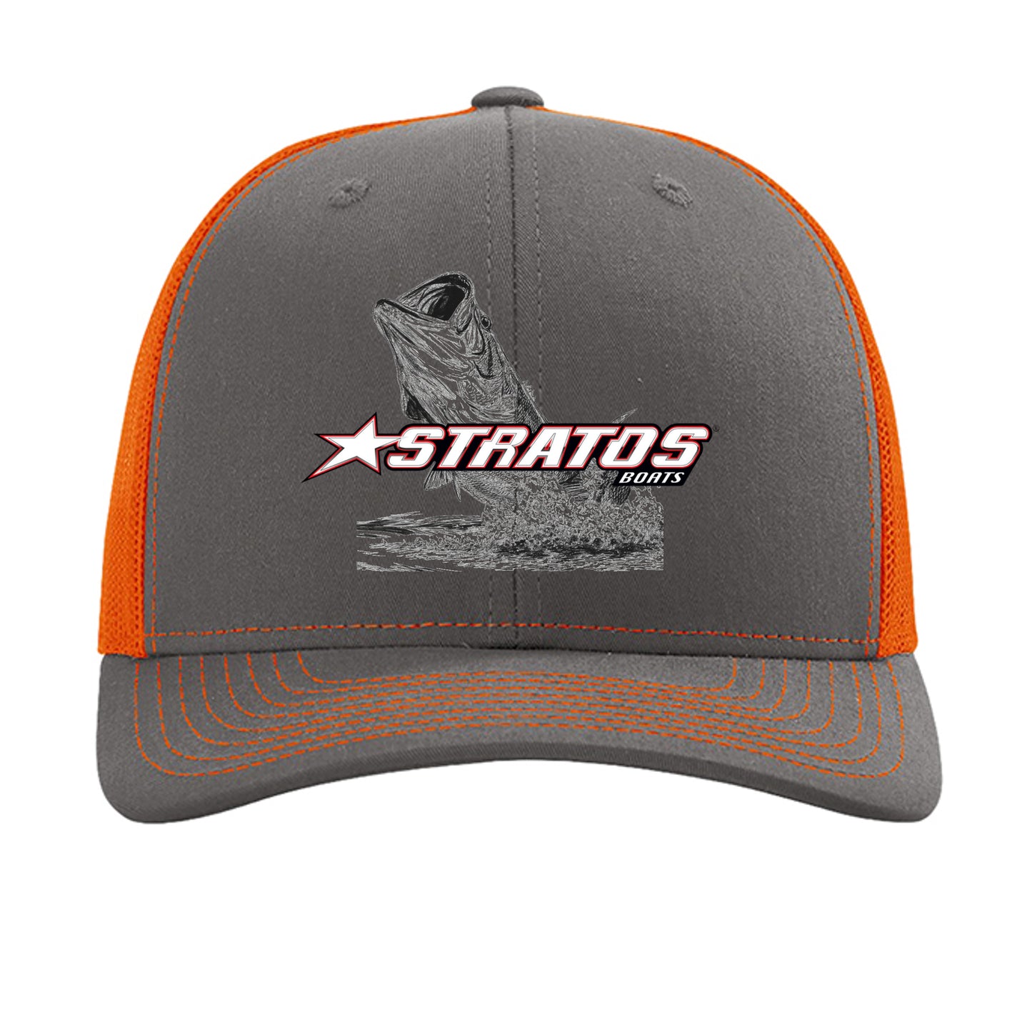 Charcoal/ Orange - 112 - FRONT