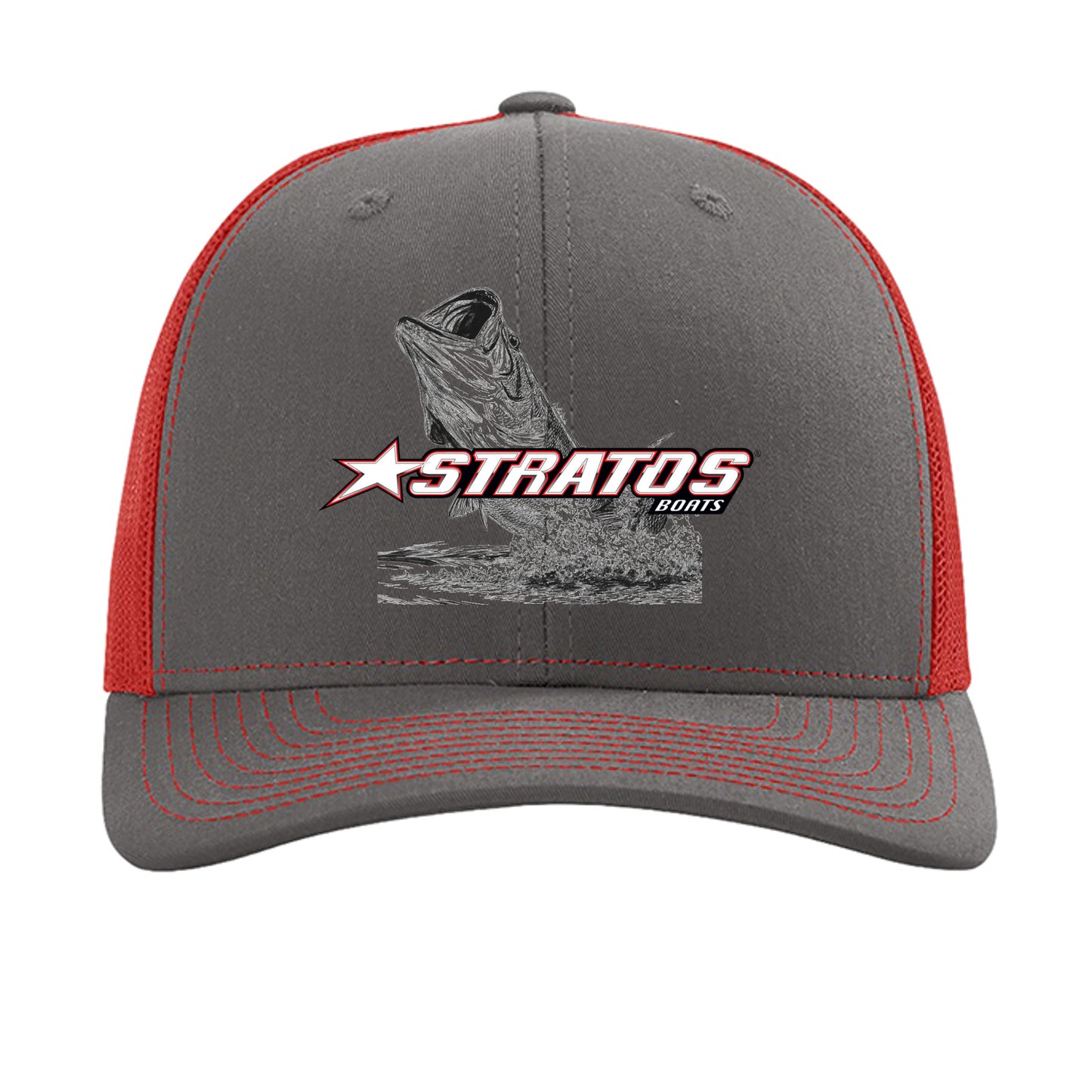 Charcoal/ Red - 112 - FRONT