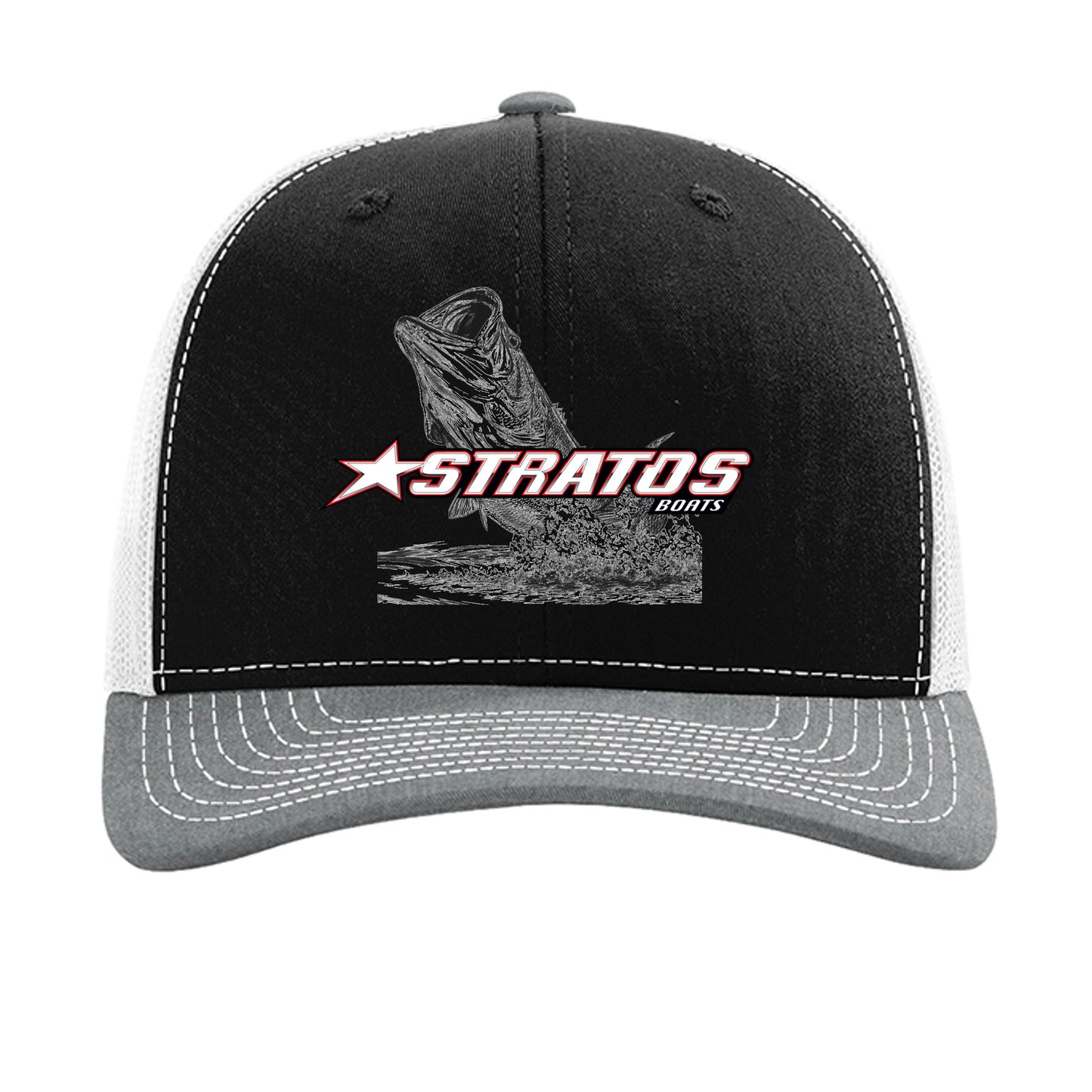 Black/ White/ Heather Grey - 112 - FRONT