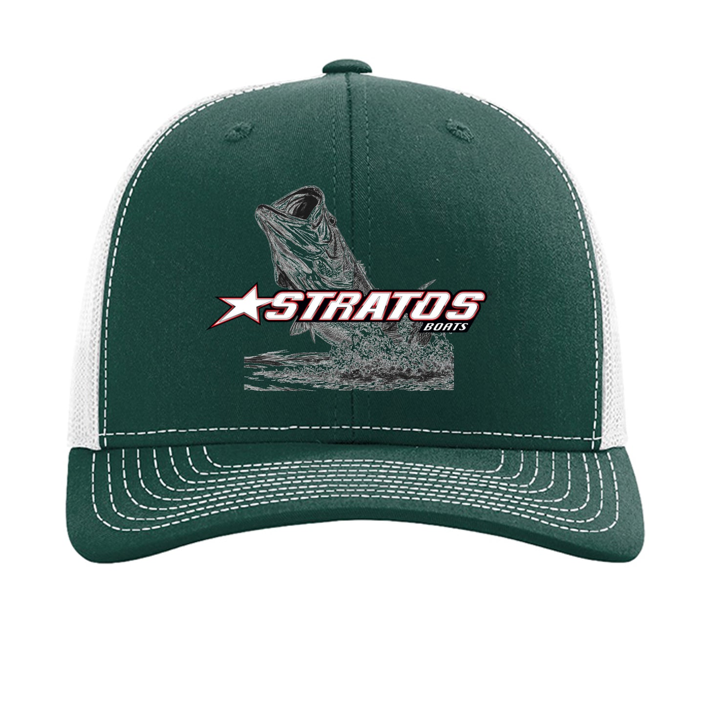 Dark Green/ White - 112 - FRONT