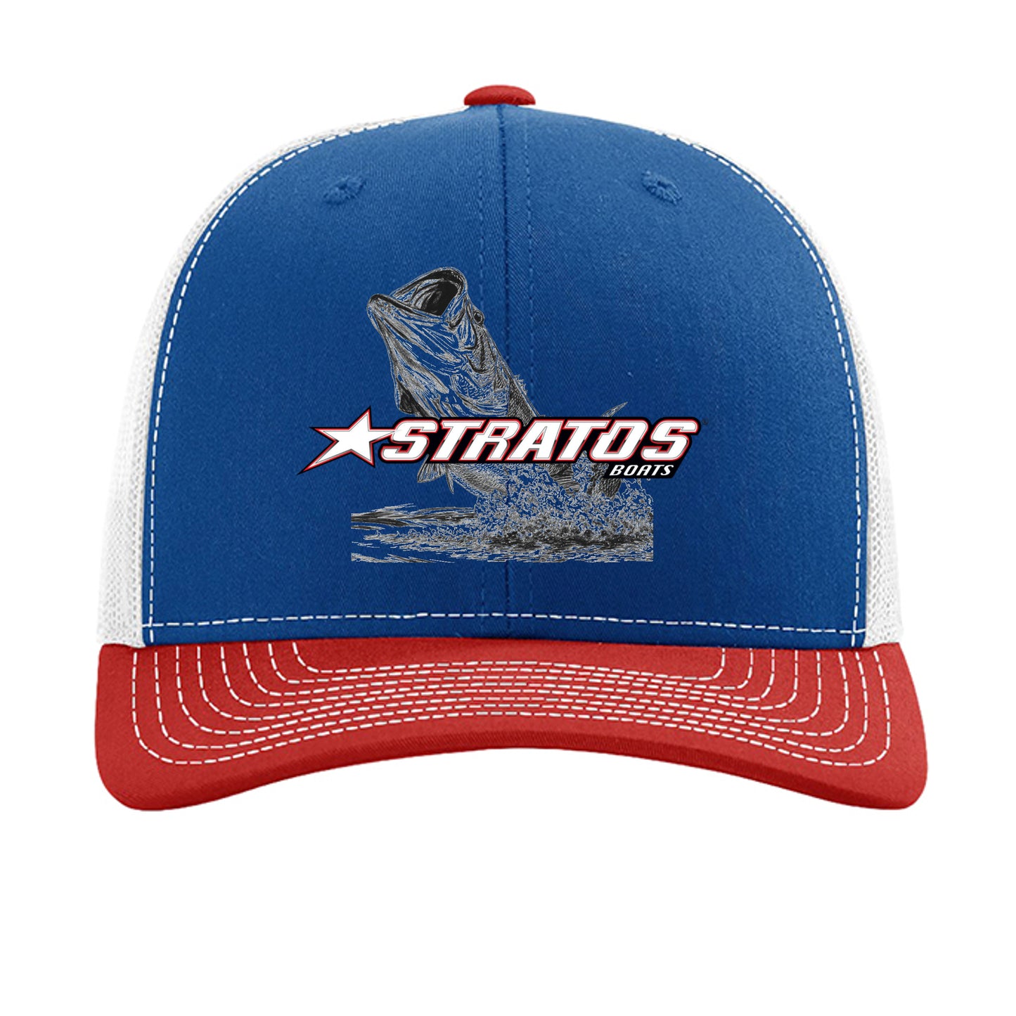 Royal/ White/ Red - 112 - FRONT